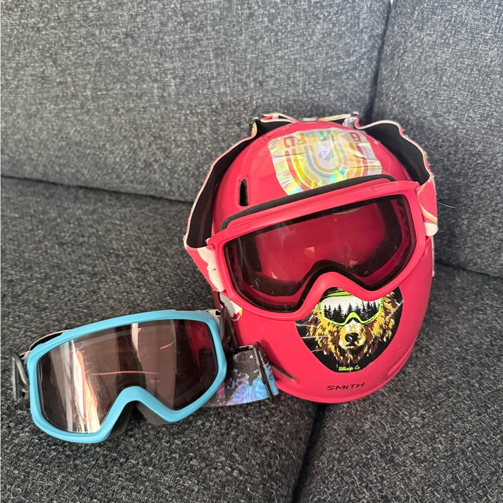 SMITH Red Helmet
